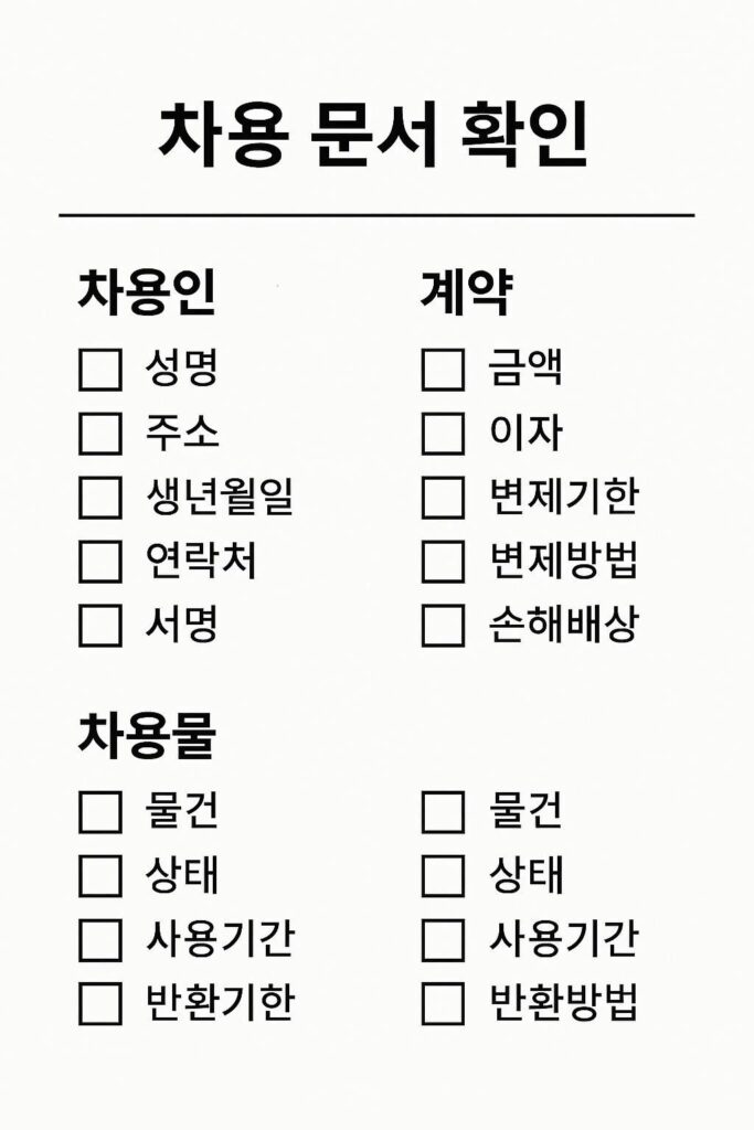 전세대출 본심사 서류 체크리스트 임차인 임대인 목적물